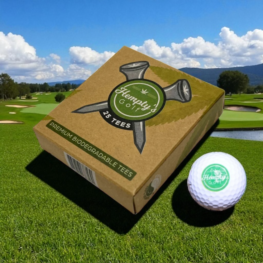Hemp Golf Tees 25cnt Pack