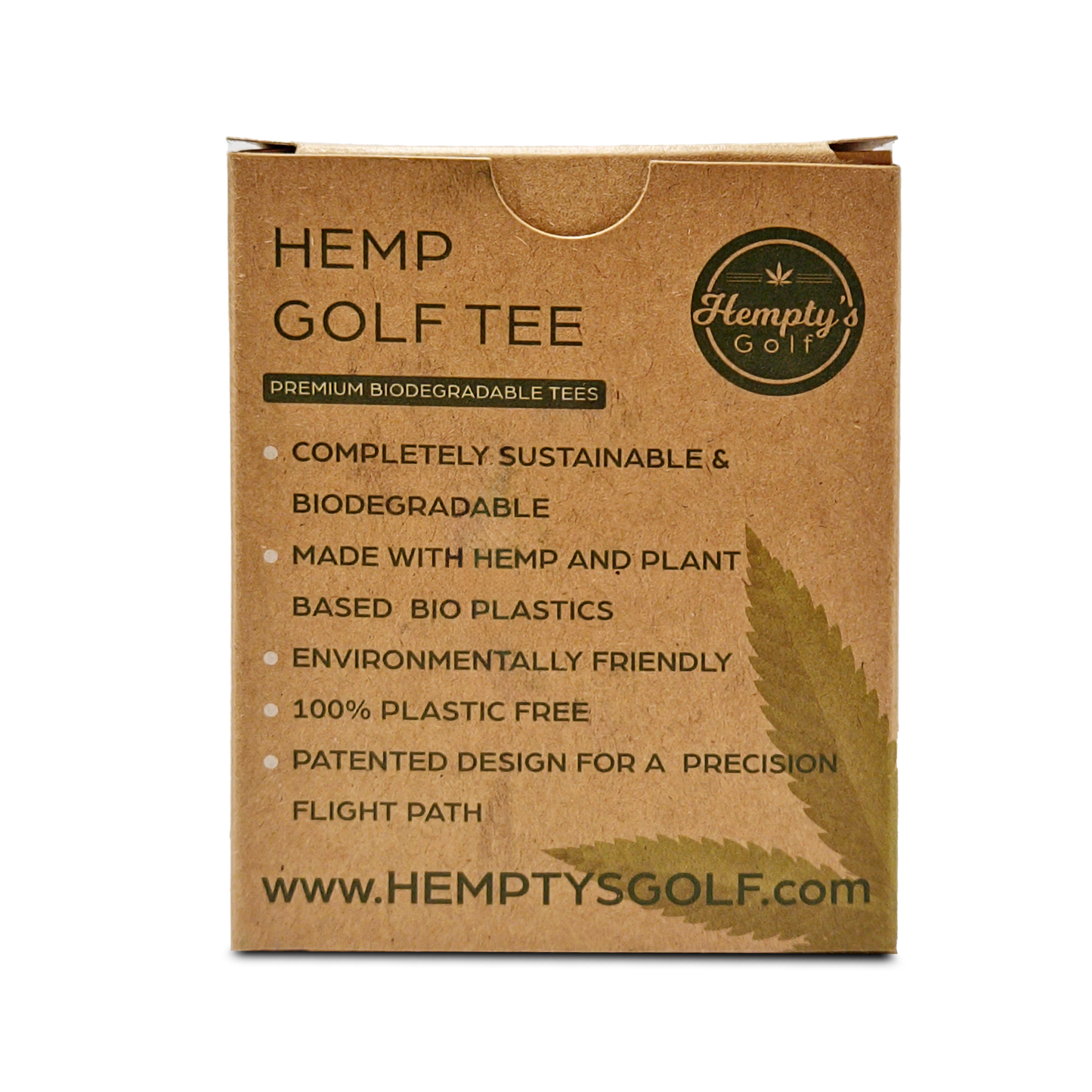 Hemp Golf Tees 25cnt Pack