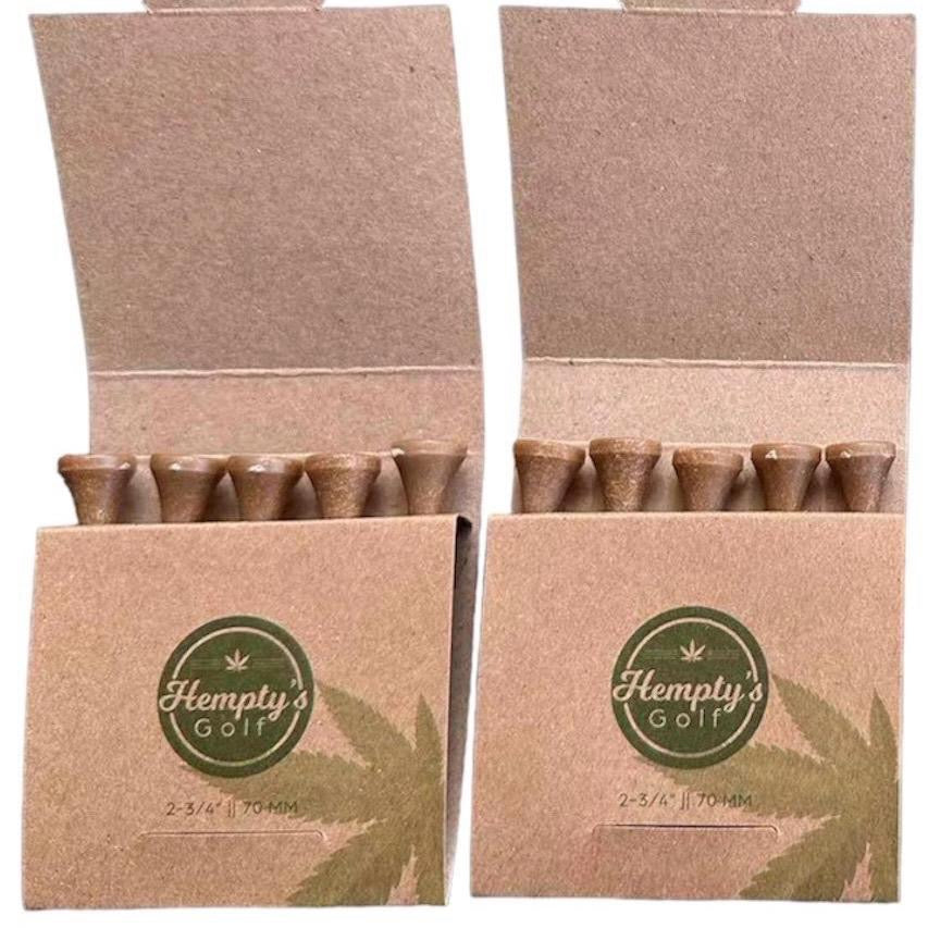 Hemp Golf Tees 5cnt Pack