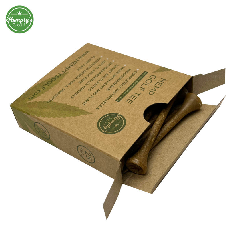Hemp Golf Tee Full 150 cnt Box