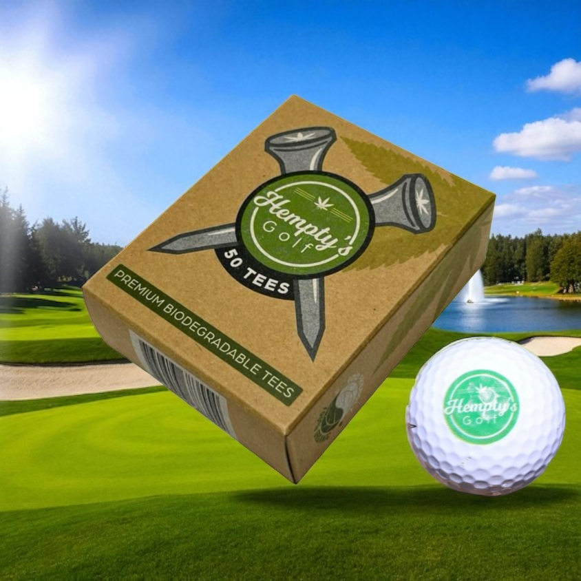 Hemp Golf Tees 50cnt Pack