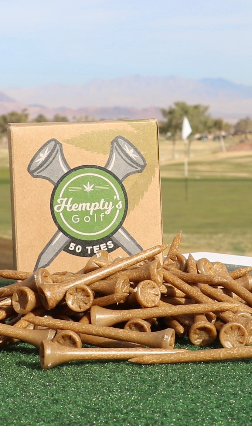Hemp Golf Tees 50cnt Pack
