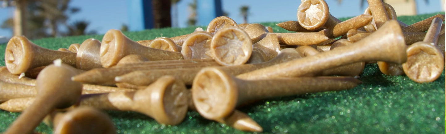 Bulk 1K Hemp Golf Tees