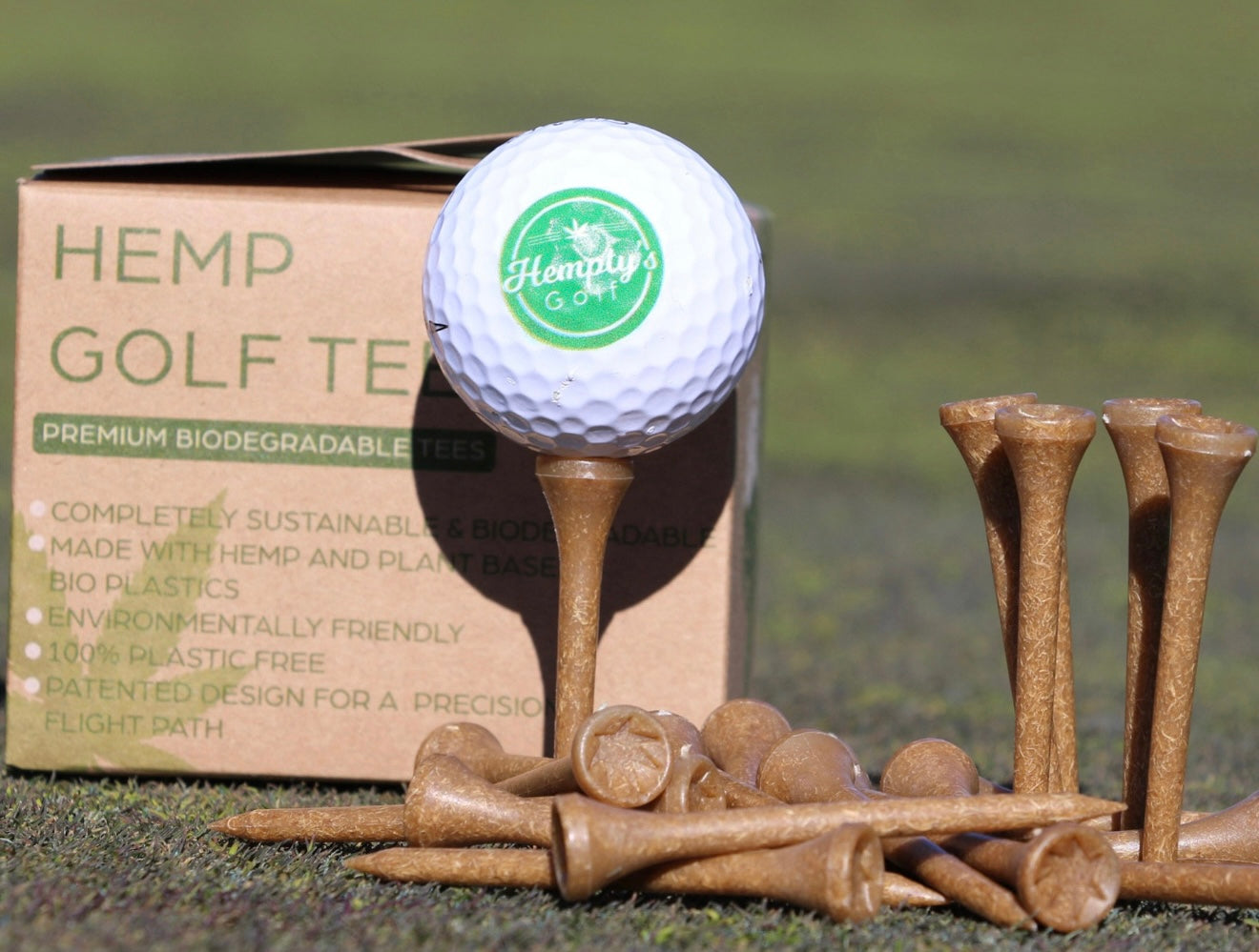 Hemp Golf Tees 30cnt Box