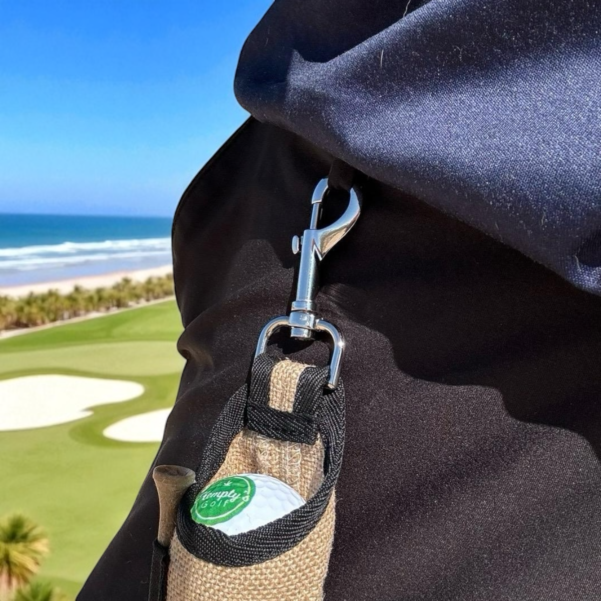 Tee & Ball Hemp Bag Holder