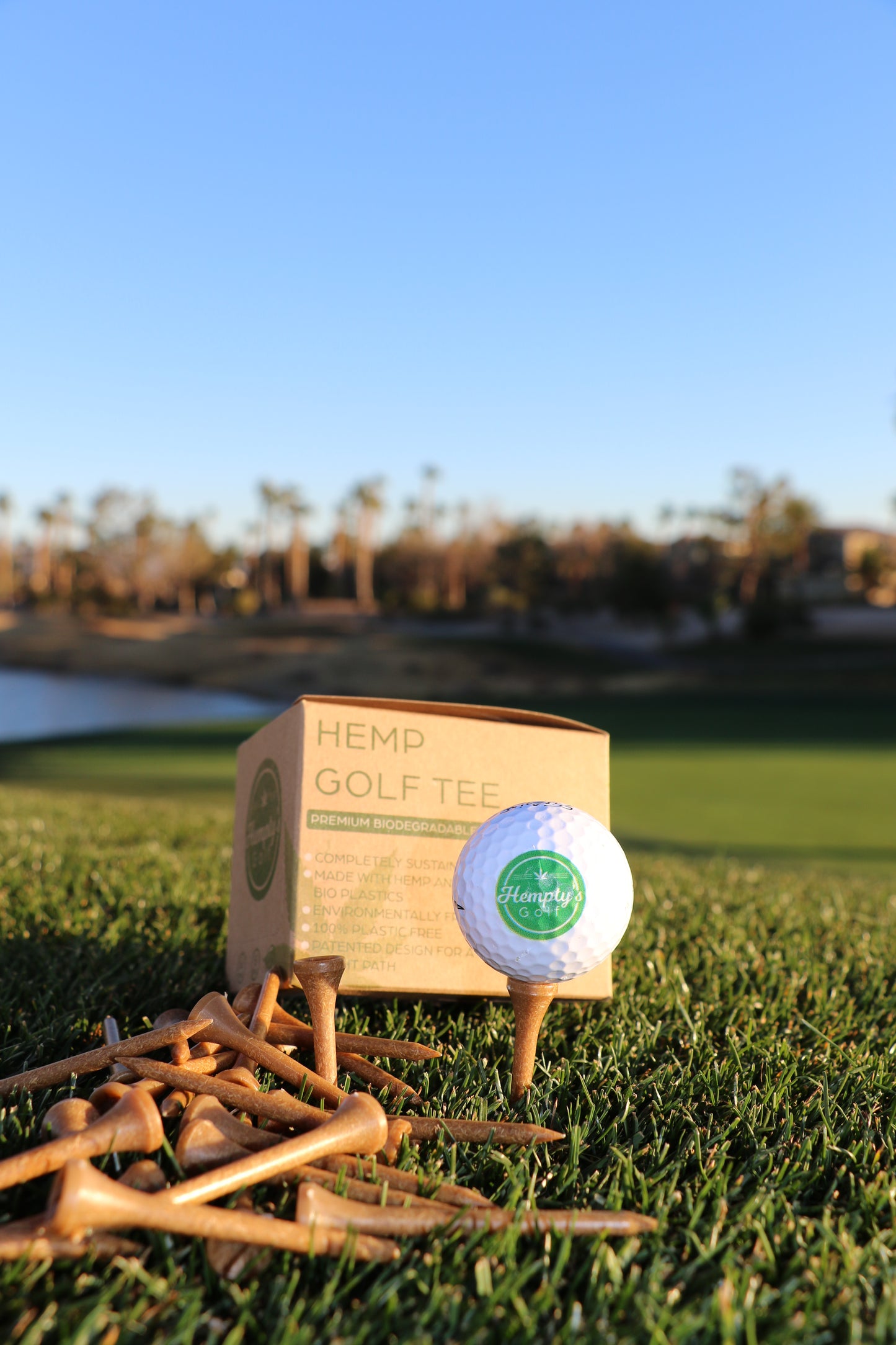 Hemp Golf Tees 30cnt Box
